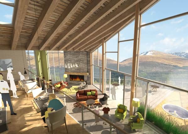 Vision for Nevis Range hotel project