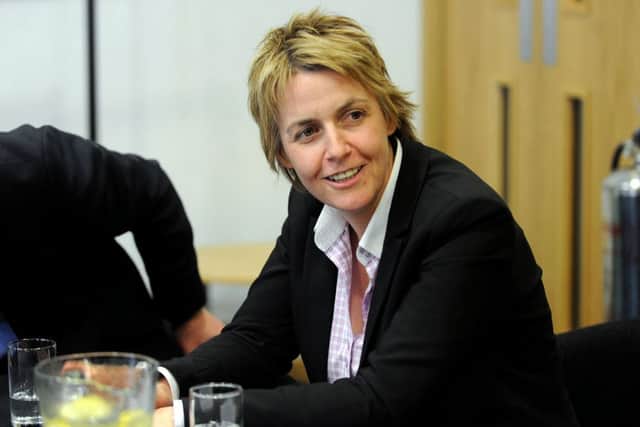 Hibs chief executive Leeann Dempster. Picture: Lisa Ferguson