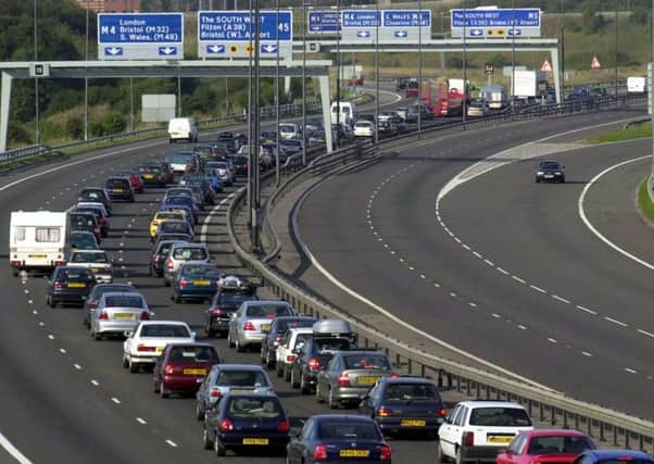 Commuting done by car is up 1 per cent. Picture: PA