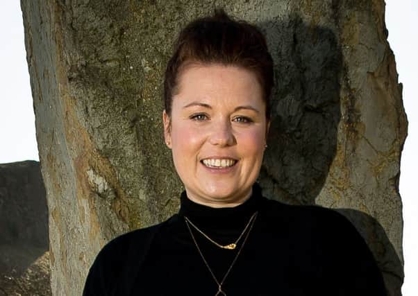 Winner Leah Hutcheon, CEO of Appointedd. Picture: Wullie Marr