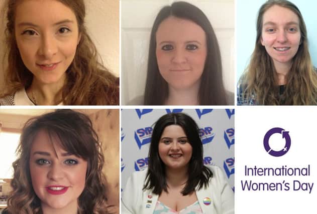 Top row: Madeleine Evison, Kirsty-Louise Hunt, Kirsty Strachan. Bottom row: Beth Gregor and Terri Smith. Pictures: Contributed