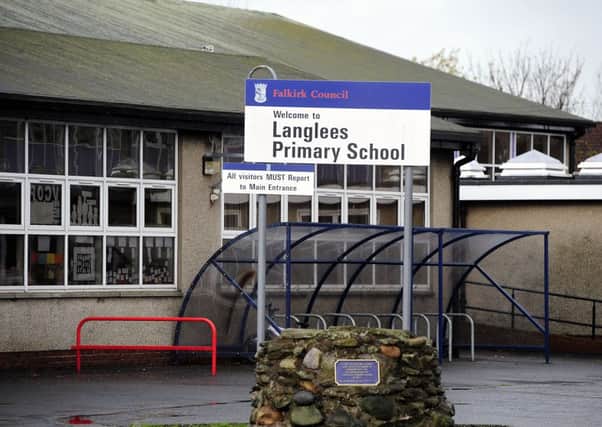 Langlees Primary School in Falkirk. Picture: Michael Gillen