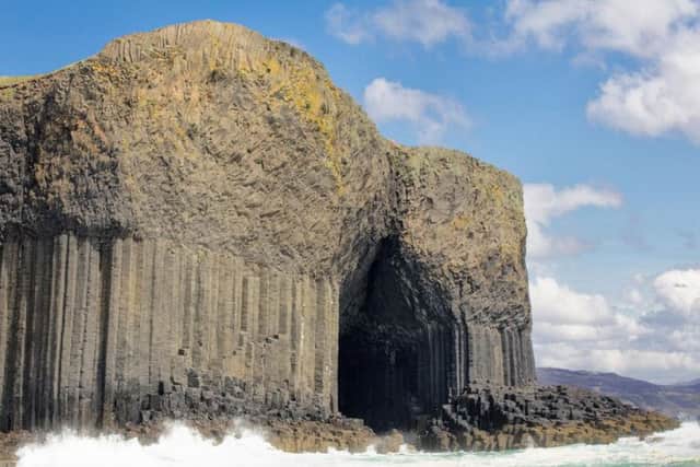 The imposing entrance to Fingal's Cave. Image: Gerry Zambonini