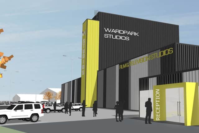 An artist's impression of the redeveloped Lanarkshire site