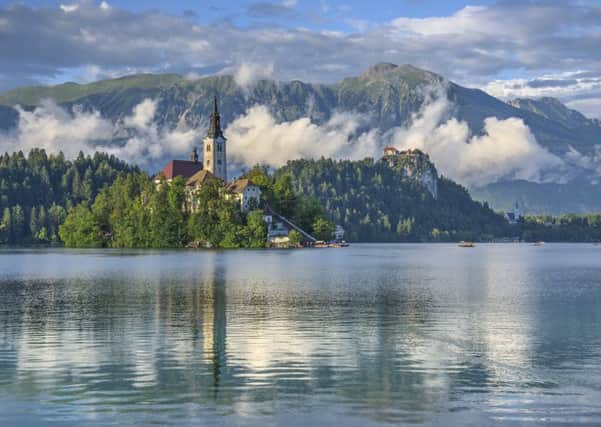 Thee Church of the Assumption on Lake Bled. Picture: Getty