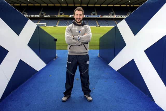 Laidlaw will lead Scotland against France on Sunday. Picture: SNS