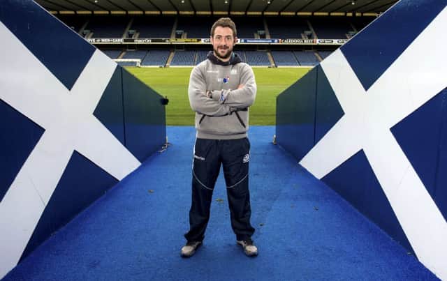 Laidlaw will lead Scotland against France on Sunday. Picture: SNS