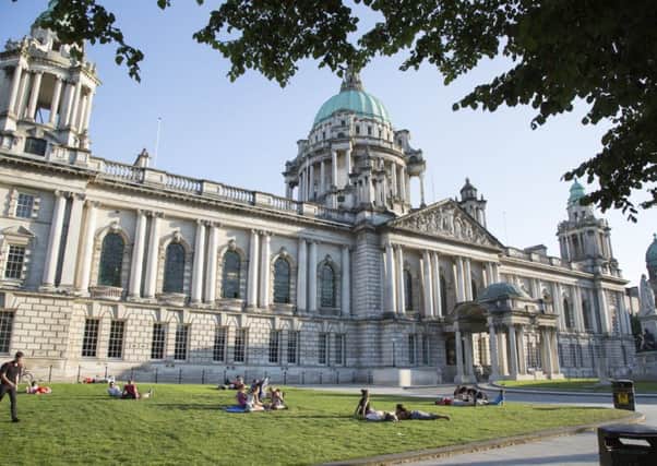 The Stormont government is helping to make Belfast a spacious, welcoming clean and modern city. Picture: T E Pierce