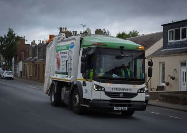 Fife will be the first in Britain to operate four weekly bin collections. Picture: JP
