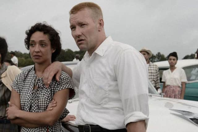 Ruth Negga and Joel Edgerton as Mildred and Richard in Loving, directed by Jeff Nichol