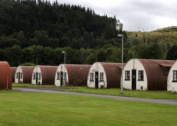 Cultybraggan Camp near Comrie, Perthshire.