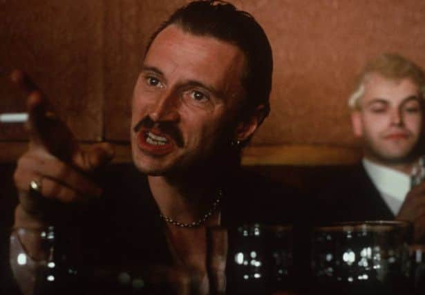 Actor Robert Carlyle as Begbie in Trainspotting