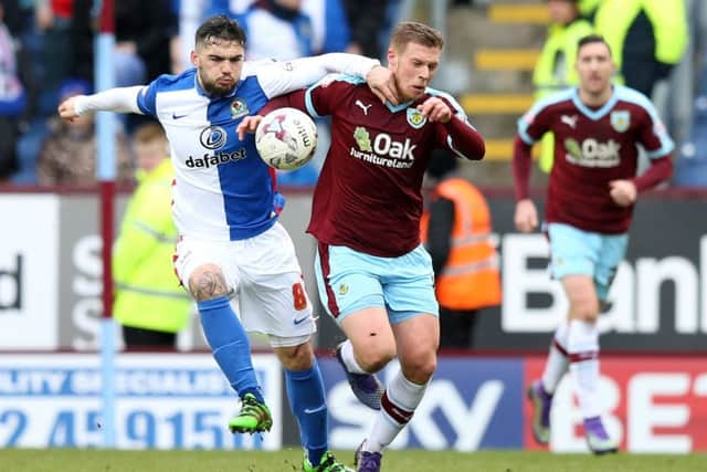 Blackburn Rovers' Tony Watt, left, is in the Scotland squad to play the Czech Republic. Picture: Simon Cooper/PA Wire