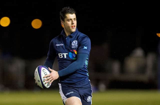 Adam Hastings: Released by Bath for tonights match. Picture: SNS