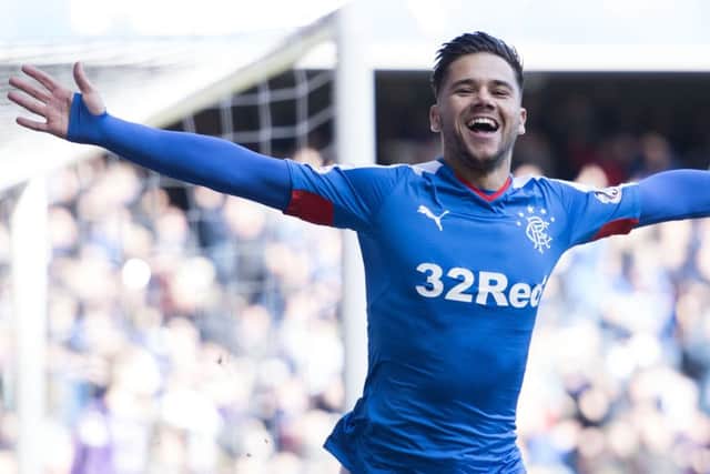 Rangers star Harry Forrester. Picture: SNS Group