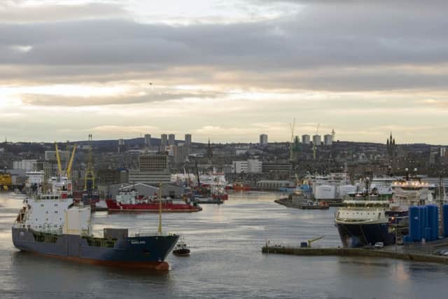 The downturn in the oil sector has taken its toll on Aberdeen's office market. Picture: Ian Rutherford