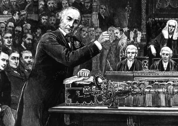 The budget presented by Gladstone in 1853 lasted four hours and 40 minutes. Picture: Hulton/Getty