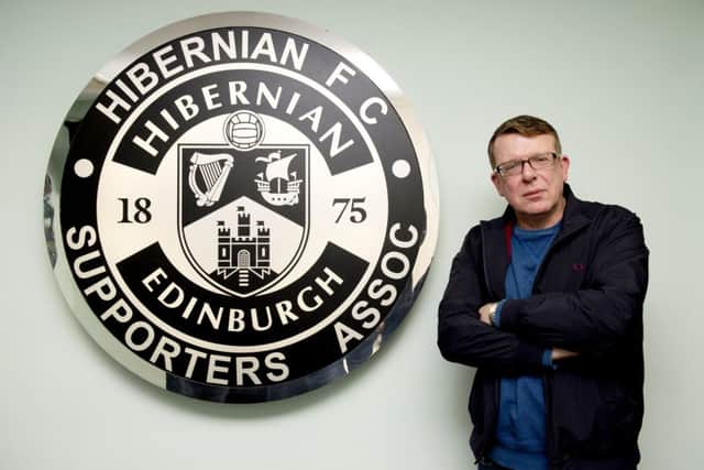 For Charlie Reid, following Hibs is an emotion, not something he can explain logically but something vital nonetheless. Photograph: Rob Casey/SNS