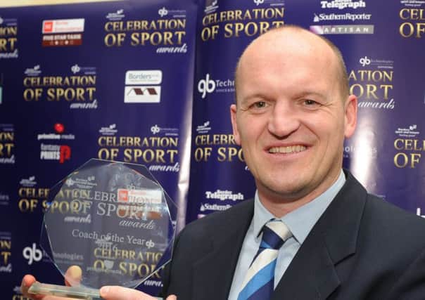 Gregor Townsend has joined the Winning Scotland Foundation