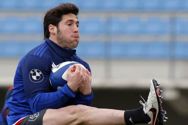 France scrum-half Maxime Machenaud says beating Scotland is "complicated". Picture: Christophe Ena/AP