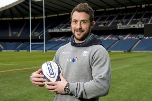 Scotland captain Greig Laidlaw will win his 50th cap against France. Picture: Alan Harvey/SNS/SRU