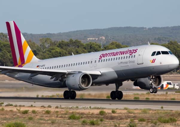 An Airbus A320 flown by the Germanwings crashed  on the way from Barcelona to Duesseldorf a year ago. Picture: AP