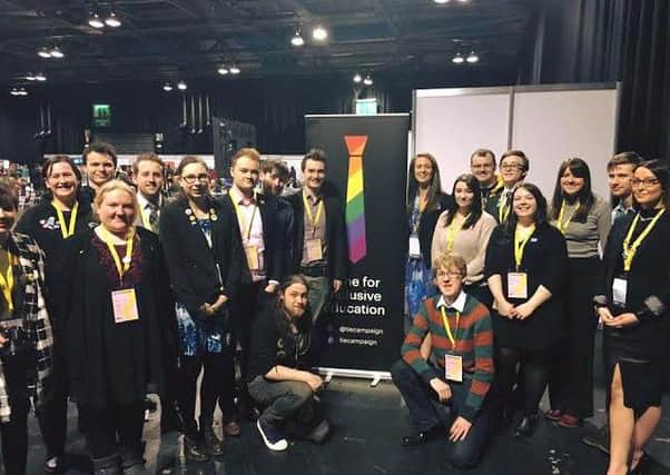 SNP Youth support TIE at the spring conference.