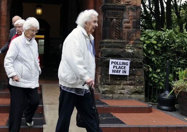Older Scots will be looking to see if their needs feature in party manifestos. Picture: John Devlin