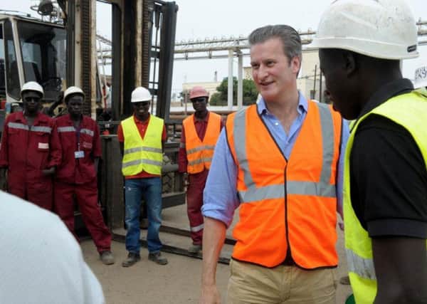Cairn chief Simon Thomson said the firm was 'delighted' with progress in Senegal. Picture: Contributed