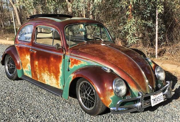 The Volkswagen Beetle was built in the 1960s. Picture: Instagram/bugnbox