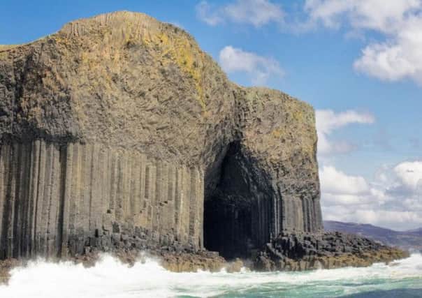The imposing entrance to Fingal's Cave. Image: Gerry Zambonini