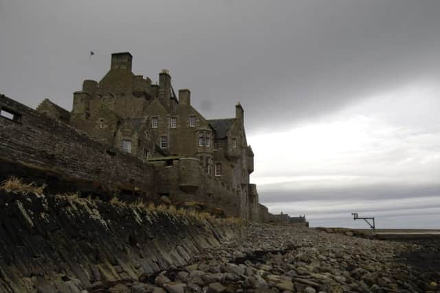 The 15th century Ackergill Tower is said to be haunted. Picture: TSPL
