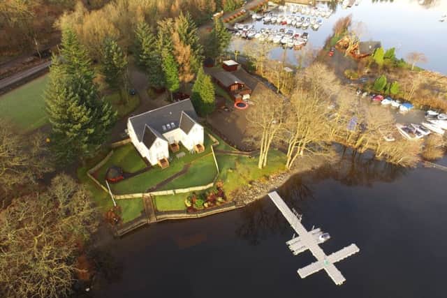 Ardlui Retreat on the banks of Loch Lomond. Picture: Contributed