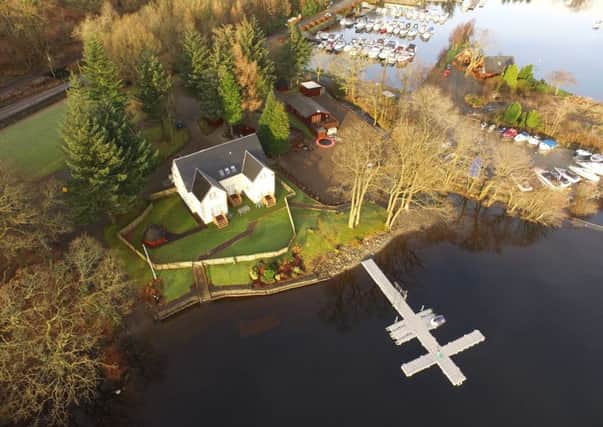 Ardlui Retreat on the banks of Loch Lomond. Picture: Contributed