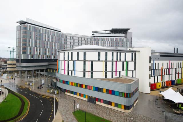 The wait times at the Queen Elizabeth University Hospital has increased three times in six months