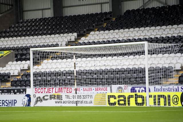 Rangers fans will take up both stands behind the goals. Picture: SNS