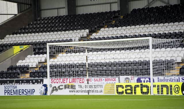 Rangers fans will take up both stands behind the goals. Picture: SNS