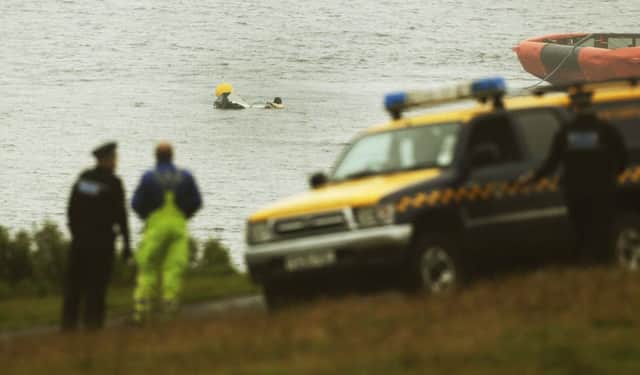 Wreckage of a Super Puma helicopter which crashed off Shetland. Picture: submitted