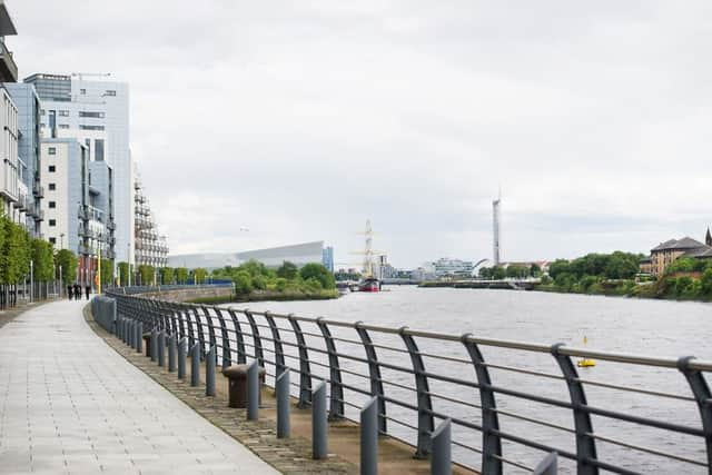 The teens disapperance has been linked to reports of a woman in the River Clyde Picture: John Devlin