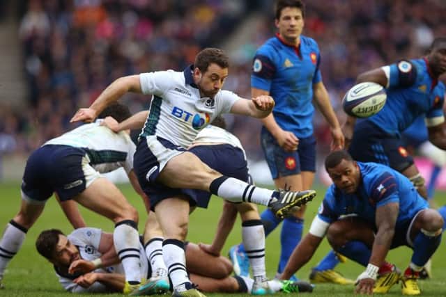 Greig Laidlaw in action against France. Picture: Ian MacNicol/Getty Images