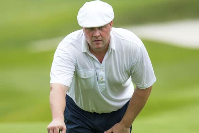 Scotlands Chris Doak is determined to claw his way back. Picture: SNS