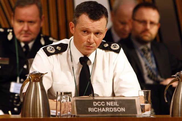 DCC Neil Richardson, Designated Deputy for Chief Constable, has announced his intentions to step down  Picture: Andrew Cowan/Scottish Parliament