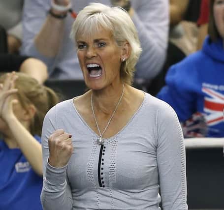 .
Judy Murray has given up her role as captain of Great Britain's Fed Cup team, the Lawn Tennis Association has announced. Picture: AFP/Getty Images