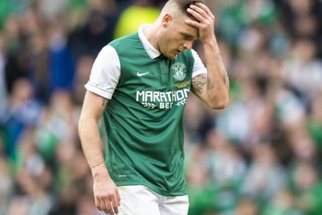 Anthony Stokes has scored just twice since joining Hibs on loan from Celtic. Picture: Alan Harvey/SNS