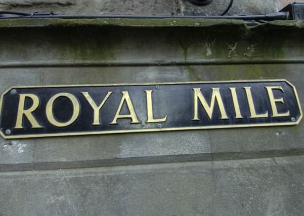 In Edinburgh's Old Town today, the phrase has not been forgotten