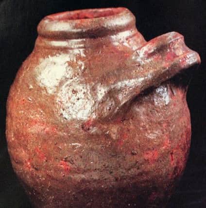 An ancient chamber pot.