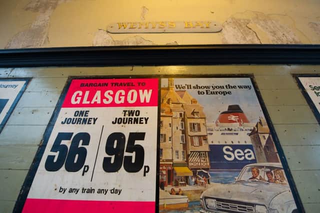 The posters, which date back to the 1970s and early 1980s, offer a glimpse at railway life in the BR era