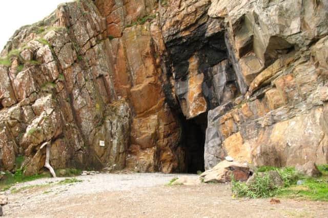 The entrance to St Ninian's cave. Picture: Creative Commons