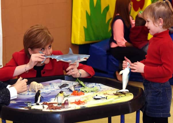 First Minister Nicola Sturgeon has spoken of a radical approach to education. Picture: Lisa Ferguson