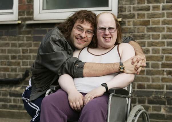 Matt Lucas and David Walliams in Little Britain, which has been labelled a contributor to right-wing sentiment. Picture: BBC